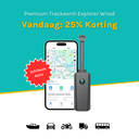 Trackeon® Explorer Wired 4G GPS-Tracker zonder abonnement