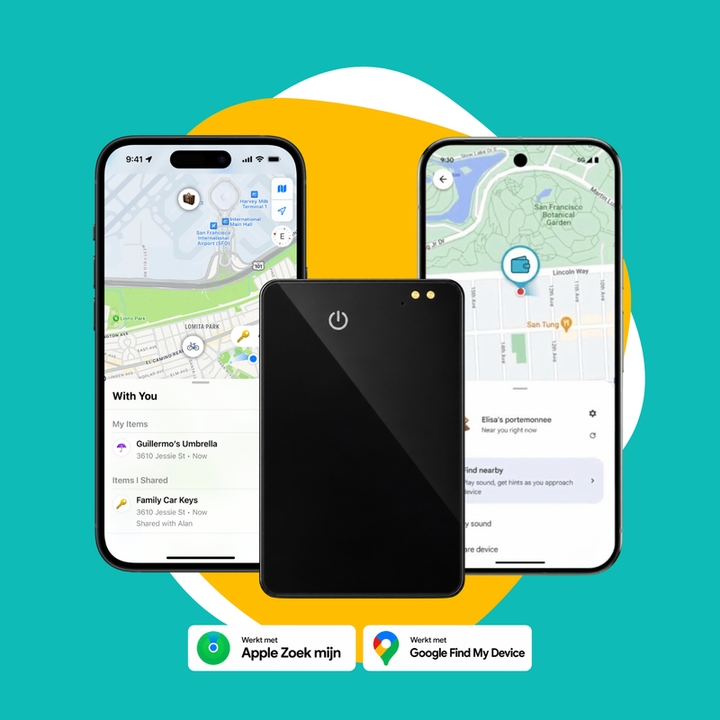 Apple of Google? Deze tracker past bij jouw telefoon.