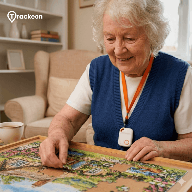 Premium Alarmknop voor ouderen met SOS noodknop + belfunctie (zonder abonnement)