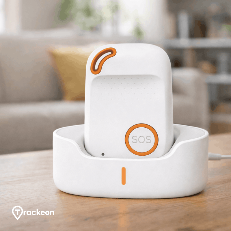 Premium Alarmknop voor ouderen met SOS noodknop + belfunctie (zonder abonnement)