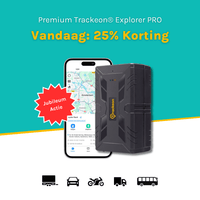 Premium Trackeon® Explorer PRO 4G GPS-Tracker zonder abonnement (Gratis lifetime tracking)