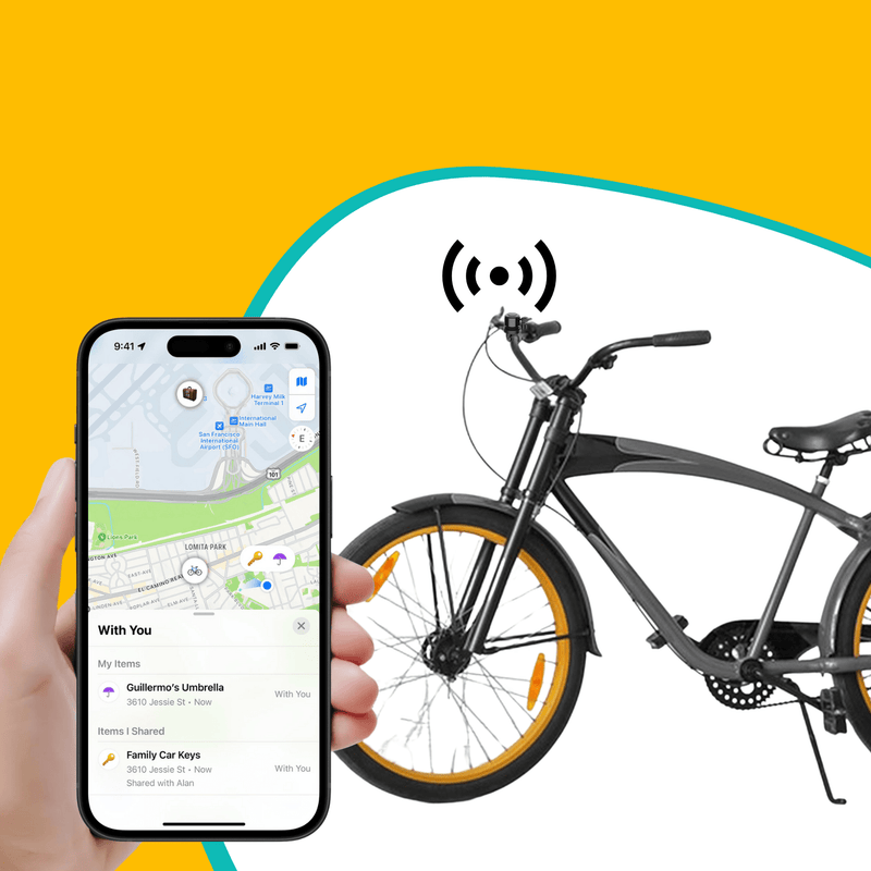 Hoe werkt deze gps fiets tracker?